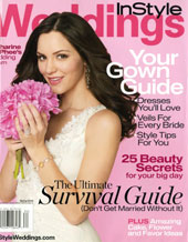 InStyle Weddings cover